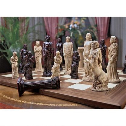 hand crafted chess set