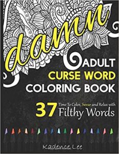 adult coloring book with explicit language