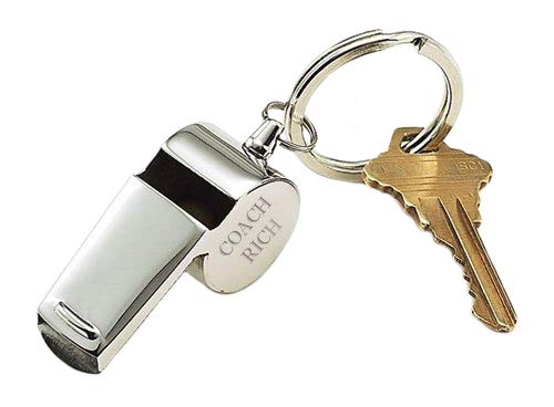 personalized gift coaches whistle
